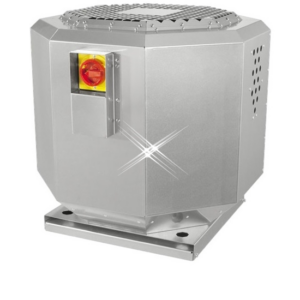 Hittebestendige dakventilator 15300 m3/h (120ºC) met geluidisolatie