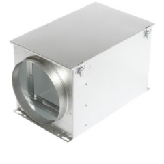 Luchtfilterbox voor zakkenfilter 125 mm