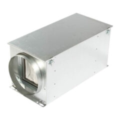 Luchtfilterbox met warmwaterbatterij 355 mm
